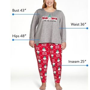 Holiday Pajama Set 2- Piece
